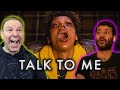 I Made Nick Watch TALK TO ME! | Talk To Me Reaction | HORROR MOVIE REACTION!