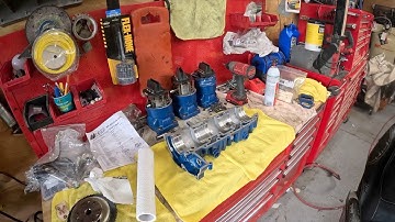 Polaris SLT 750 crank install bottom end assembly