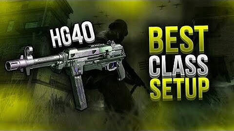 Best SET UP FOR HG 40 BOSS Call of Duty Black ops 3 multiplayers