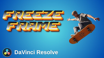 How to Create Freeze Frames in DaVinci Resolve - Easy Edit Page Tutorial