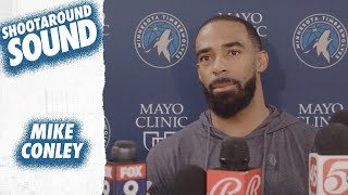 “We Just Have To Be Smarter As A Unit.” | Mike Conley Shootaround Sound | 05.12.24
