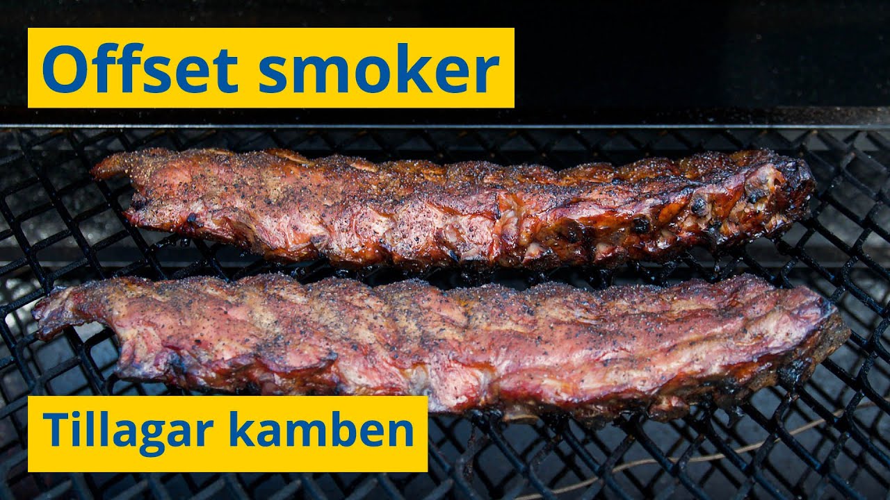 Röker kamben och det blir jättegott. Hejdå grillen!