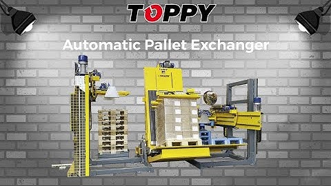 Inline Pallet Inverter "L-Shape Romeo & Juliet" (COMPACT & FAST)