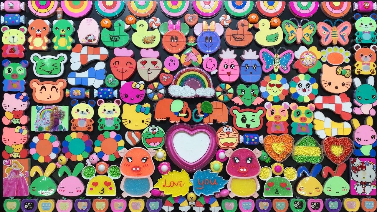 SPECIAL HOMEMADE - Mixing All My Slime ! Satisfying Slime Videos #1210