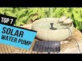 Best Solar Water Pumps of 2020 [Top 7 Picks]