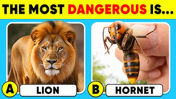 How Good Is Your Knowledge of ANIMALS? 🦁🐯✅ General Knowledge Trivia Quiz