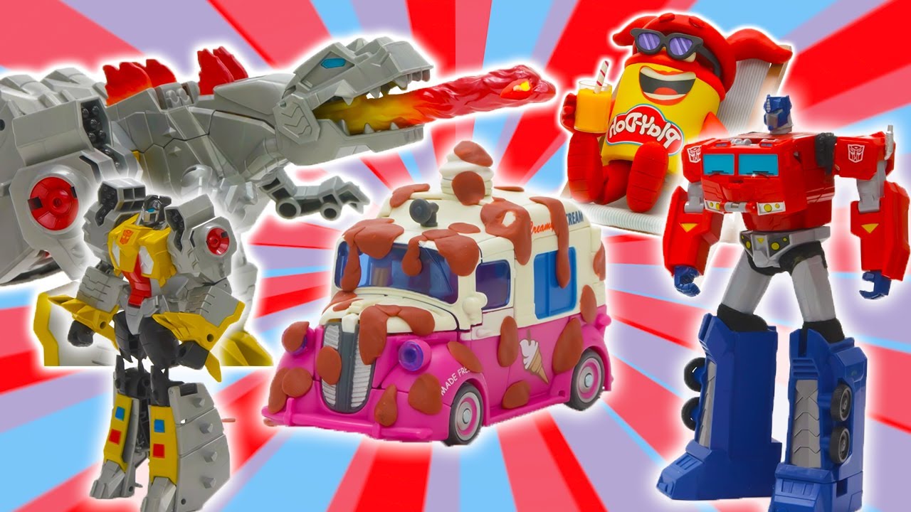 Problemas con los Transformers | El show de Play-Doh, temporada 2 | Play-Doh Oficial