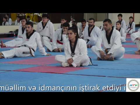 Azərbaycan Taekvondo Federasiyasının idman zalında dan imtahanı keçirilmişdir...