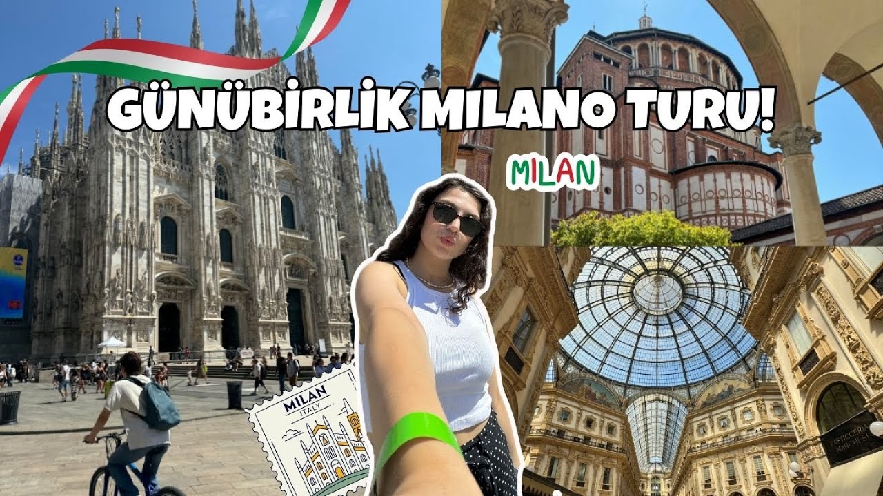 GÜNÜBİRLİK MİLANO TURU!! Duomo Katedrali, Galleria Vittorio, Sforzesco Şatosu..