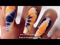 NAIL ART-easy tie-dye nails