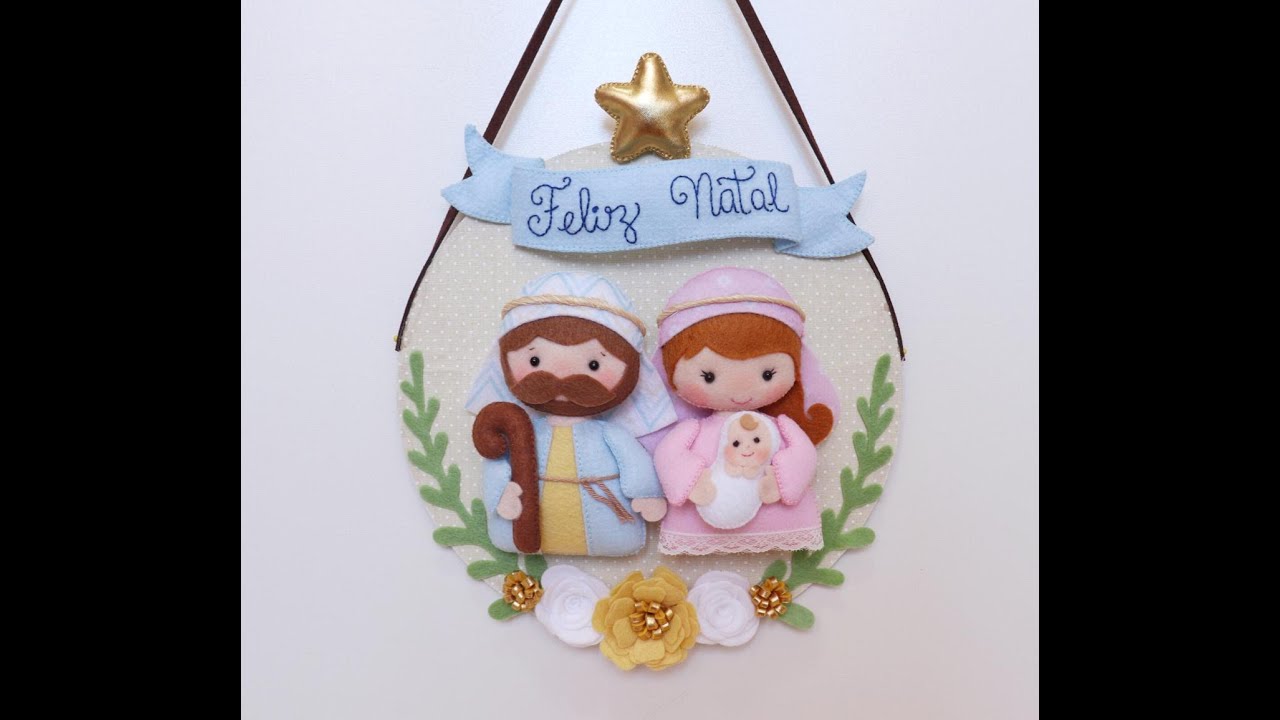 Sagrada Família em Feltro - Por Eloísa Cintra (Parte 1)