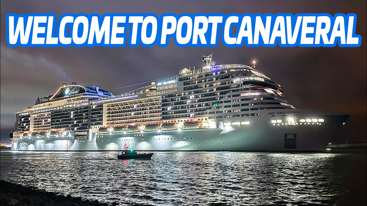 MSC Grandiosa Joins the Parade in Port Canaveral!