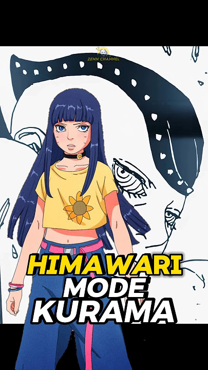 HIMAWARI TRANSFORMASI KE MODE KURAMA #trending1 #borutotwobluevortex #kurama #himawari #sarada