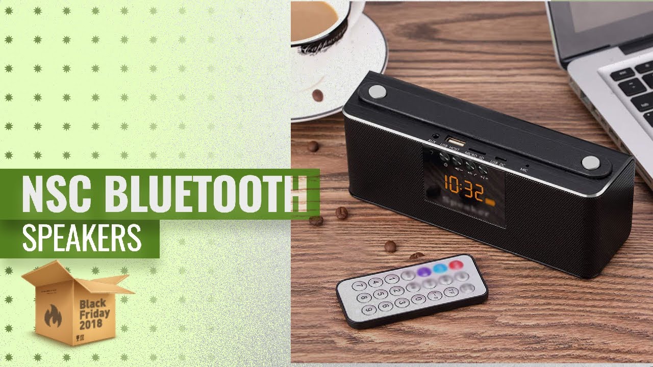 Nsc Bluetooth Speakers Black Friday / Cyber Monday 2018 Speakers