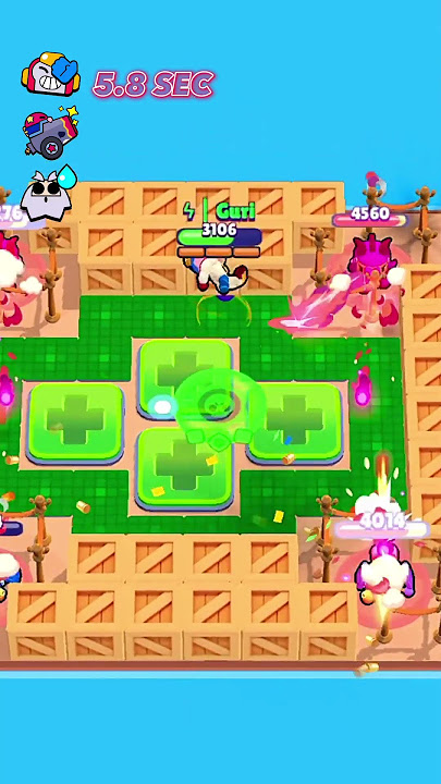 Jessie Turret Vs Brawlers✨ #brawlstars #shorts
