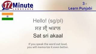 Learn Punjabi (free language course video) screenshot 1