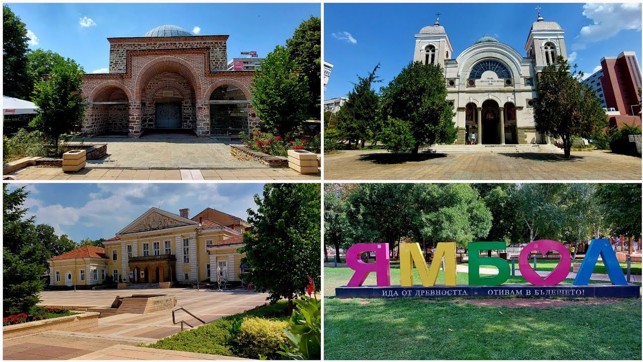Yambol, Bulgaria in August  / Ямбол, България през август