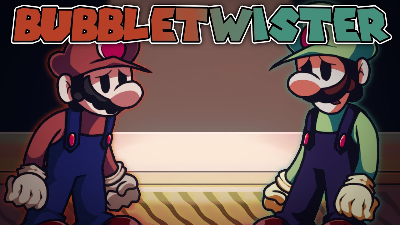 BUBBLETWISTER but Too Late Mario and Too Late Luigi sings it 【FNF cover】