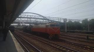 8788次DT668型蒸汽火車迴送車彰化站開車