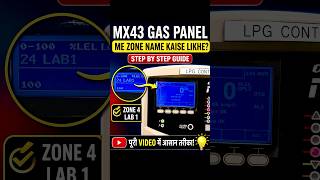 LPG Gas Detector Panel Programming | How to Change Sensor Tags & Names in Gas Leak System