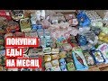 ПОКУПКИ ЕДЫ НА МЕСЯЦ ✔ ИЮЛЬ с ЦЕНАМИ ✔ СКОЛЬКО Я ТРАЧУ? #светланабисярина