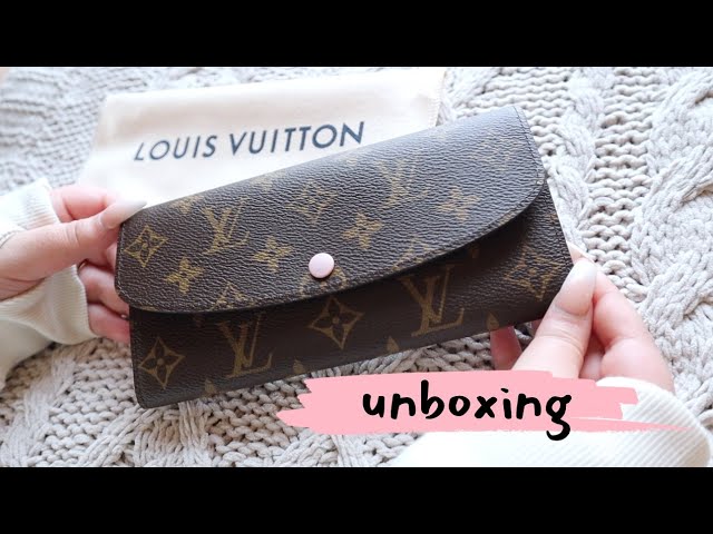 Authentic Louis Vuitton Emilie Wallet Monogram Rose Ballerine Pink (WITH  TAGS)