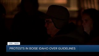 Idaho health board meeting interrupted by protesters