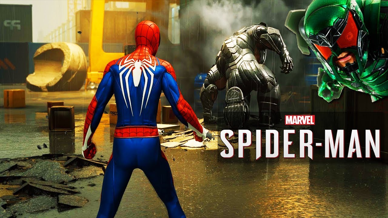 SPIDER-MAN PS4 | Rhino & Scorpion DOUBLE BOSS FIGHT (PS4 Pro)