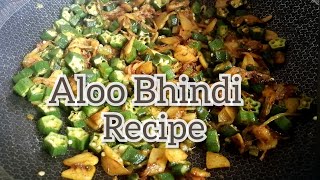 Masaledar Aloo Bhindi Recipe