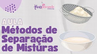 Aula: Métodos de Separação de Misturas - 6ºano