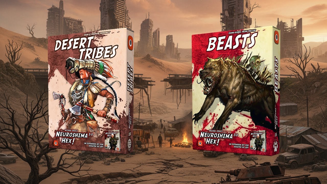 Neuroshima HEX Blitz - Desert Tribes vs Beasts - Hexogranie #4