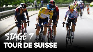 2022 Tour de Suisse - Stage 7 Highlights | Cycling | Eurosport