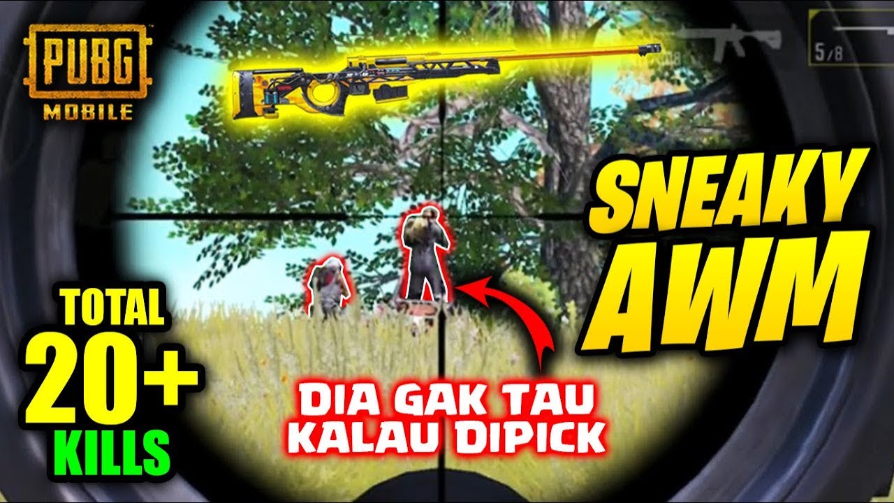 AWM DENGAN SUPRESSOR MEMANG OVERPOWER - PUBG MOBILE ...