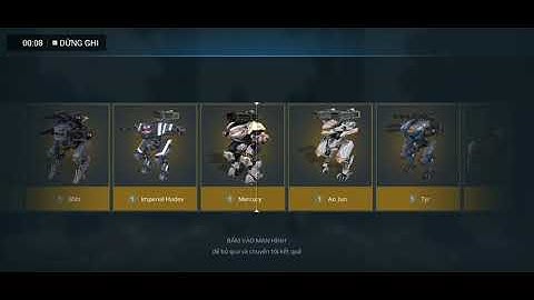 Mở Rương Cực đại war robots 5.2