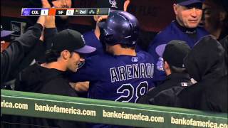 2013/09/10 Arenado's heads-up baserunning