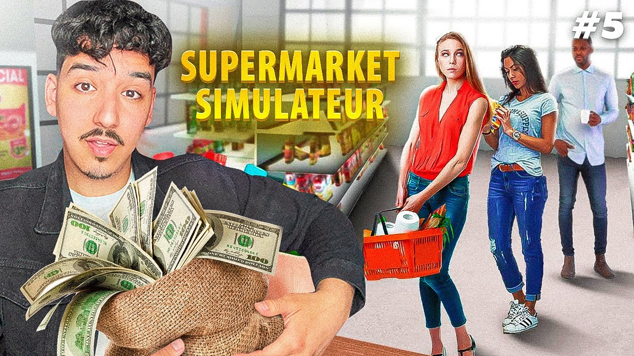 محاكي السوبرماركت موضف  ترتيب جديد  #5 | Supermarket Simulator