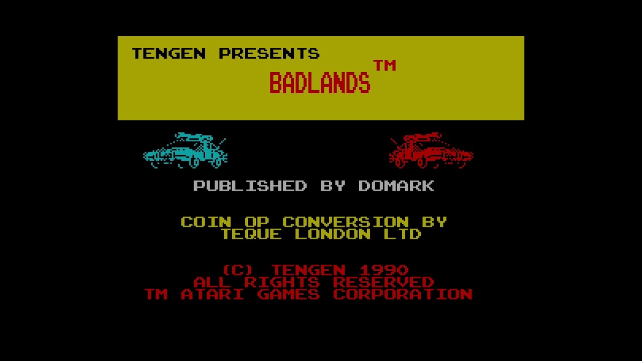 Badlands (ZX Spectrum) – Écran-titre – 1080p - YouTube