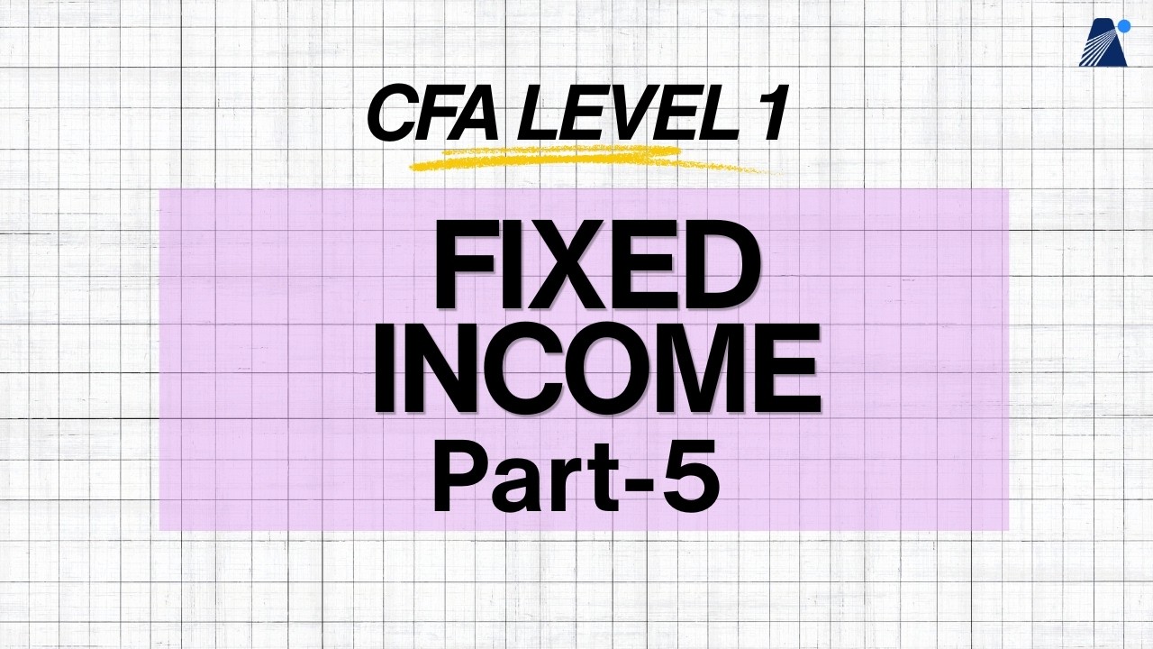 CFA Level 1 Fixed Income Part 5 | Credit Risk, Yield Spread & Credit ...