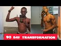 90 Day Skinny guy transformation | 3 month progression