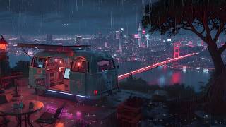 90's Rainy Night Vibes 🌧️ Chill Music Lofi Rain Hip Hop Beats for Relaxing & Studying