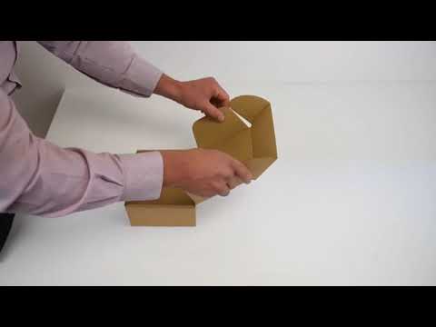 Springpack Brown Postal Box 164x150x75mm (208412)