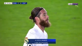 Sergio Ramos scores his 100th goal for Real Madrid!💯 | UCL 20/21 Moments