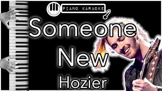 Someone New - Hozier - Piano Karaoke Instrumental
