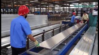 GIANSUN 5500T 16Inch Formwork Aluminium Extrusion Line#aluminumprofiles #extrusionmachine