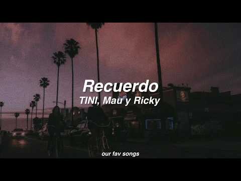 recuerdo - tini,