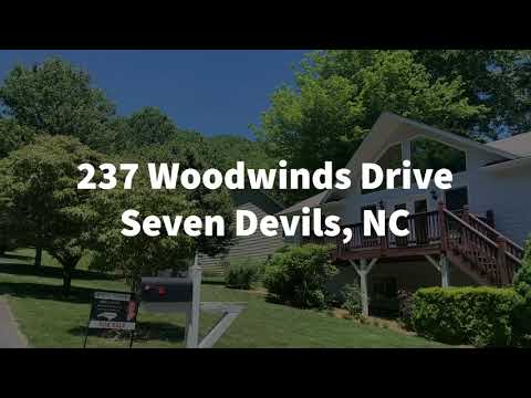 237 Woodwinds Drive, Seven Devils, NC home video tour