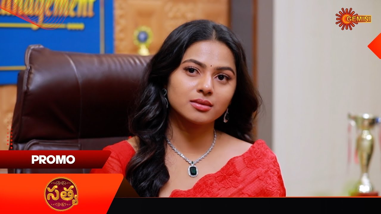 Sathya - Promo | 15 Oct 2025 | Telugu Serial | Gemini TV