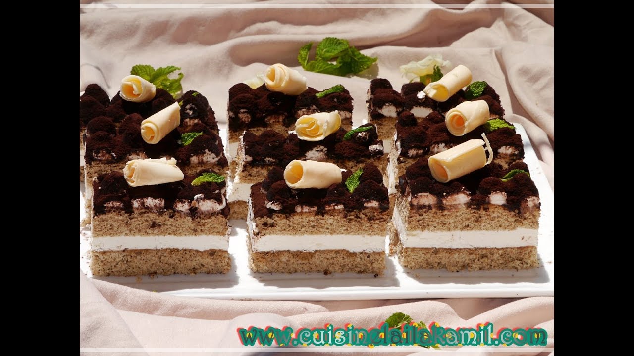 تيراميسو بجنواز روعة  وكريمة بثلاث مكونات اكثر من رائعة وخصوصا ساهلة للمبتدئات