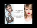 ΖΑΥΝ ft Taylor Swift - I don&#39;t wanna live forever (Lyrics &amp; Pictures)