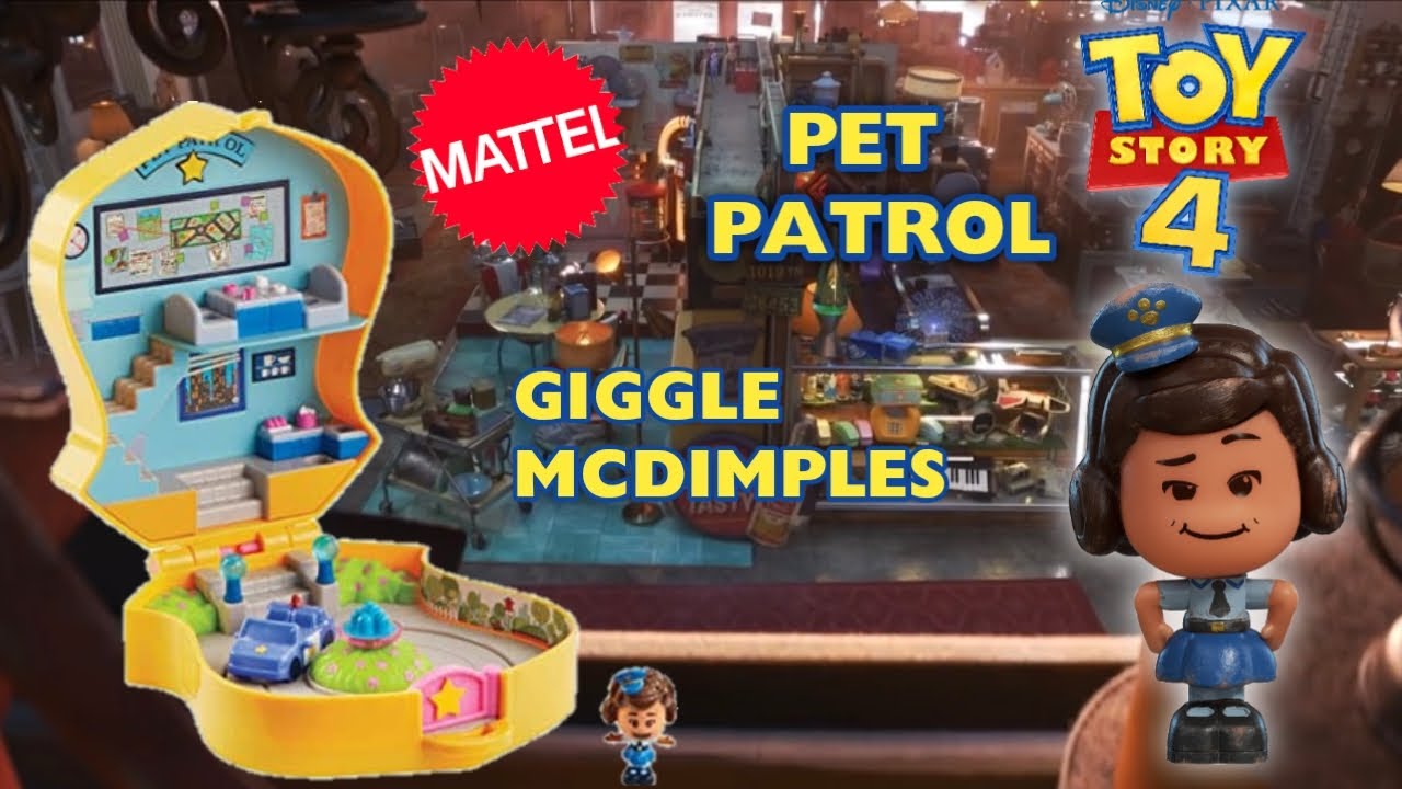 Análise Toy Story 4 Pet Patrol Giggle McDimples Mattel Isa